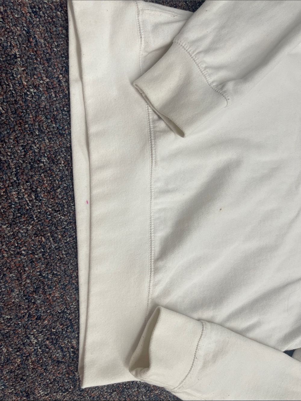 Polo by Ralph Lauren Cream Crewneck Sweatshirt with Navy Pony - Picture 6 of 6